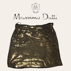 🔥BOGO under $20🔥 Massimo Dutti sequins skirt